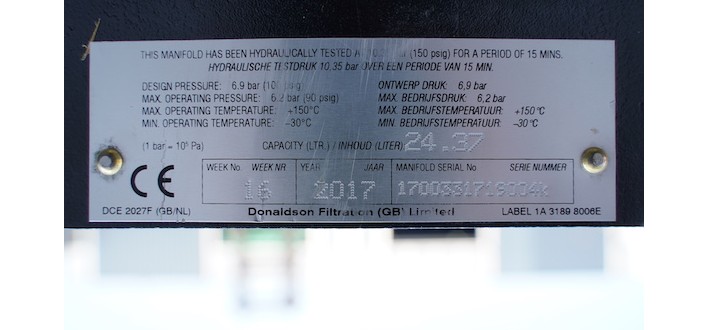 Afbeelding 4 - Luchttank Donaldson | 1700331719004K