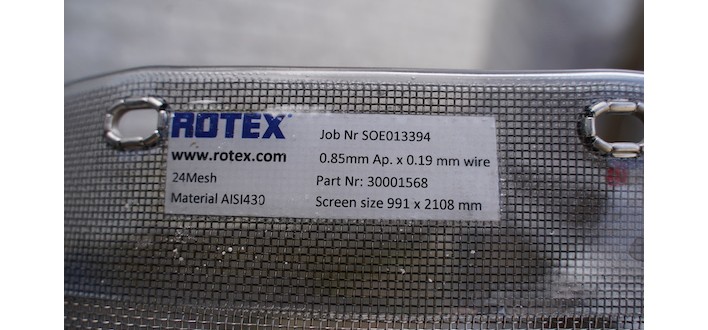 Afbeelding 3 - Rotex zeefdekken SOE13394