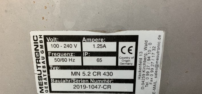 Afbeelding 5 - Mesutronic MN 5.2 CR 430