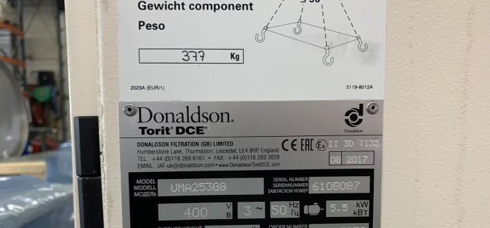 Afbeelding 5 - Donaldson Torit UMA253G8